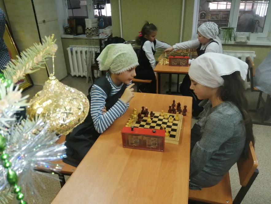 Шахматный турнир в Воскресной школе