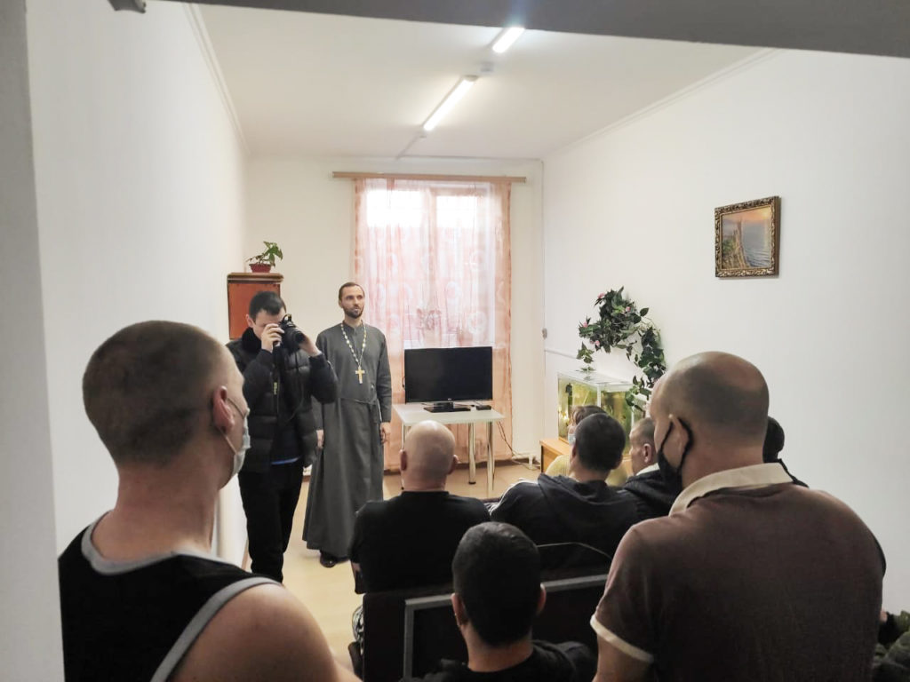 иерей Николай Маркарян посетил ИК-4 г. Армавира